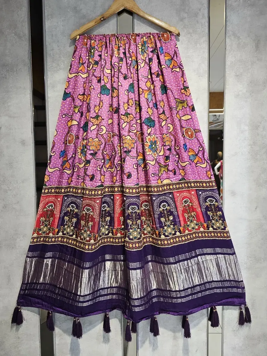 Gaji Silk Lagdi Patta GSL007