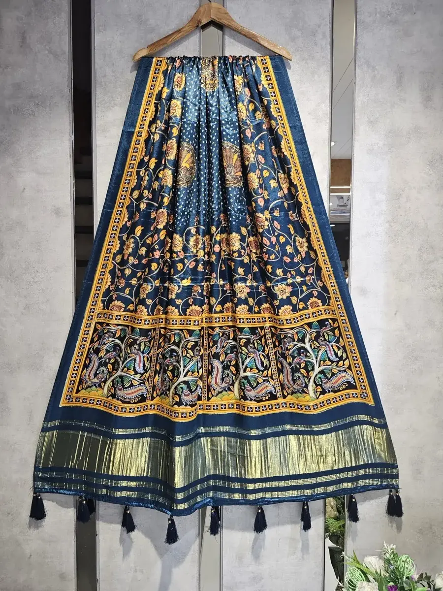 Gaji Silk Lagdi Patta GSL015