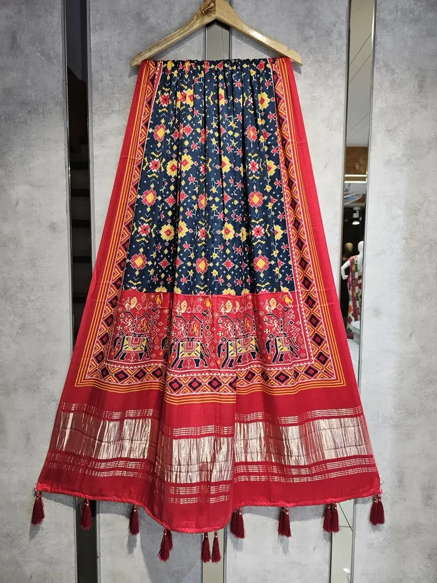 Gaji Silk Lagdi Patta GSL031