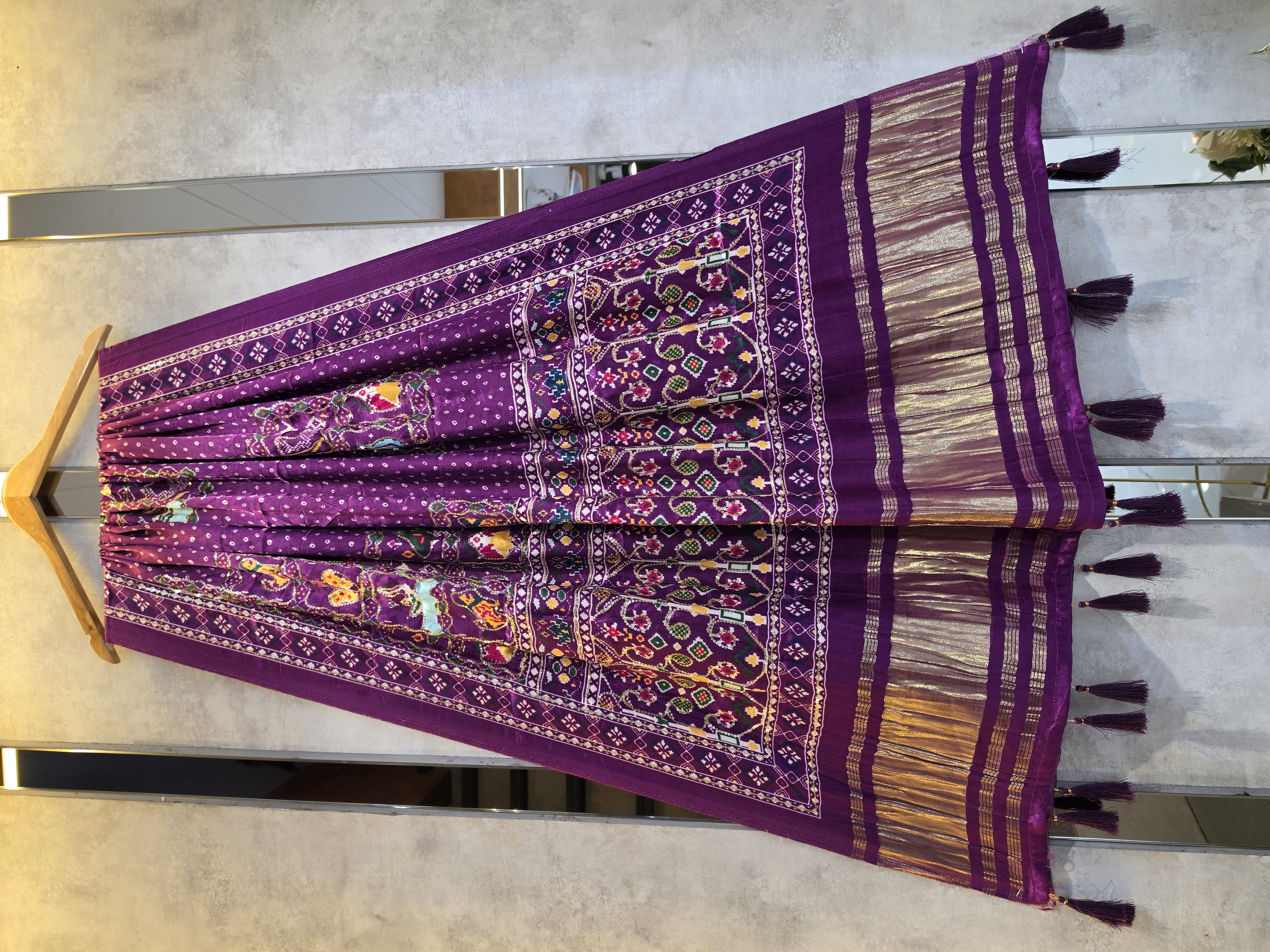 Gaji Silk Lagdi Patta GSL035