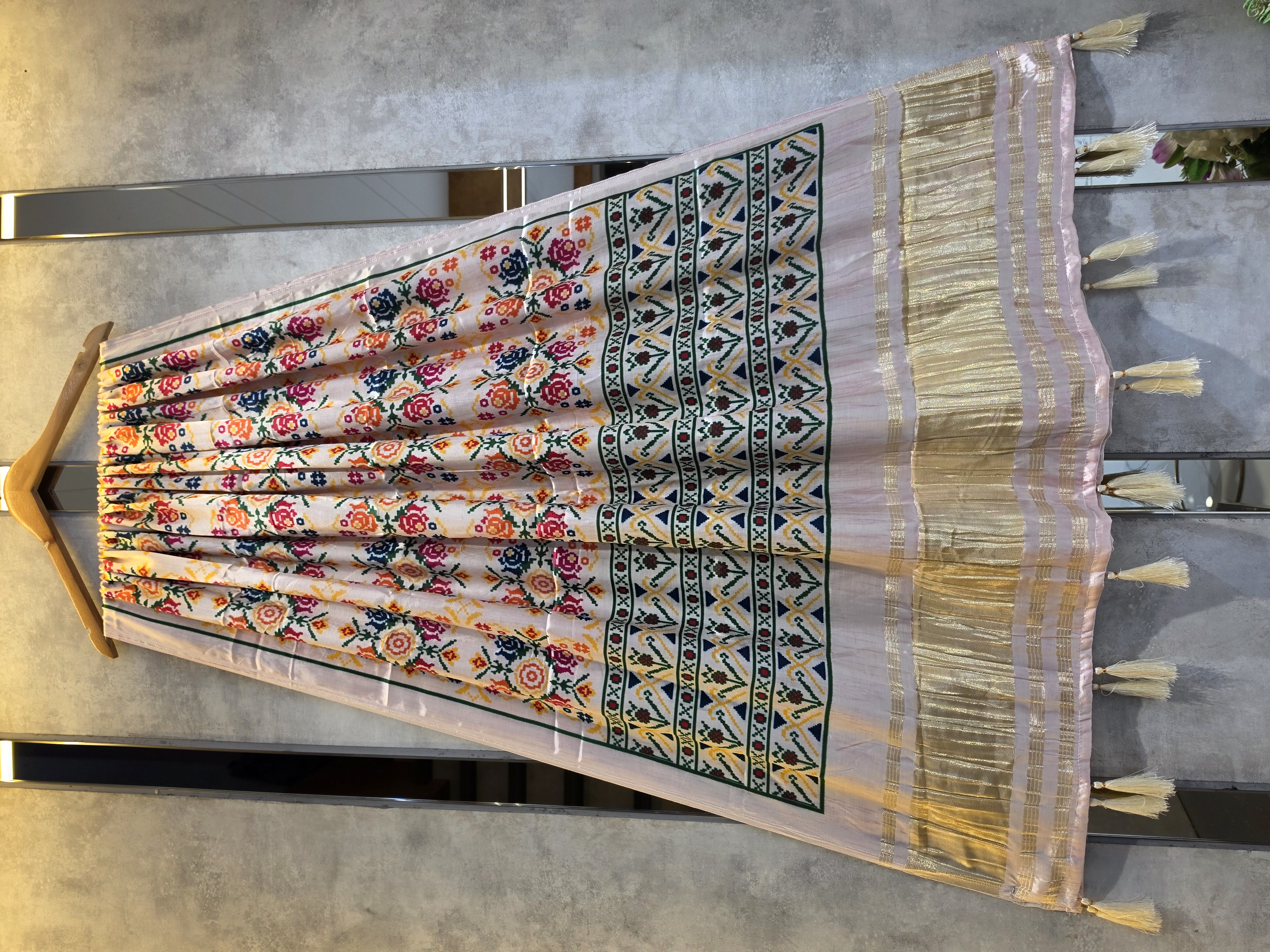 Gaji Silk Lagdi Patta GSL036
