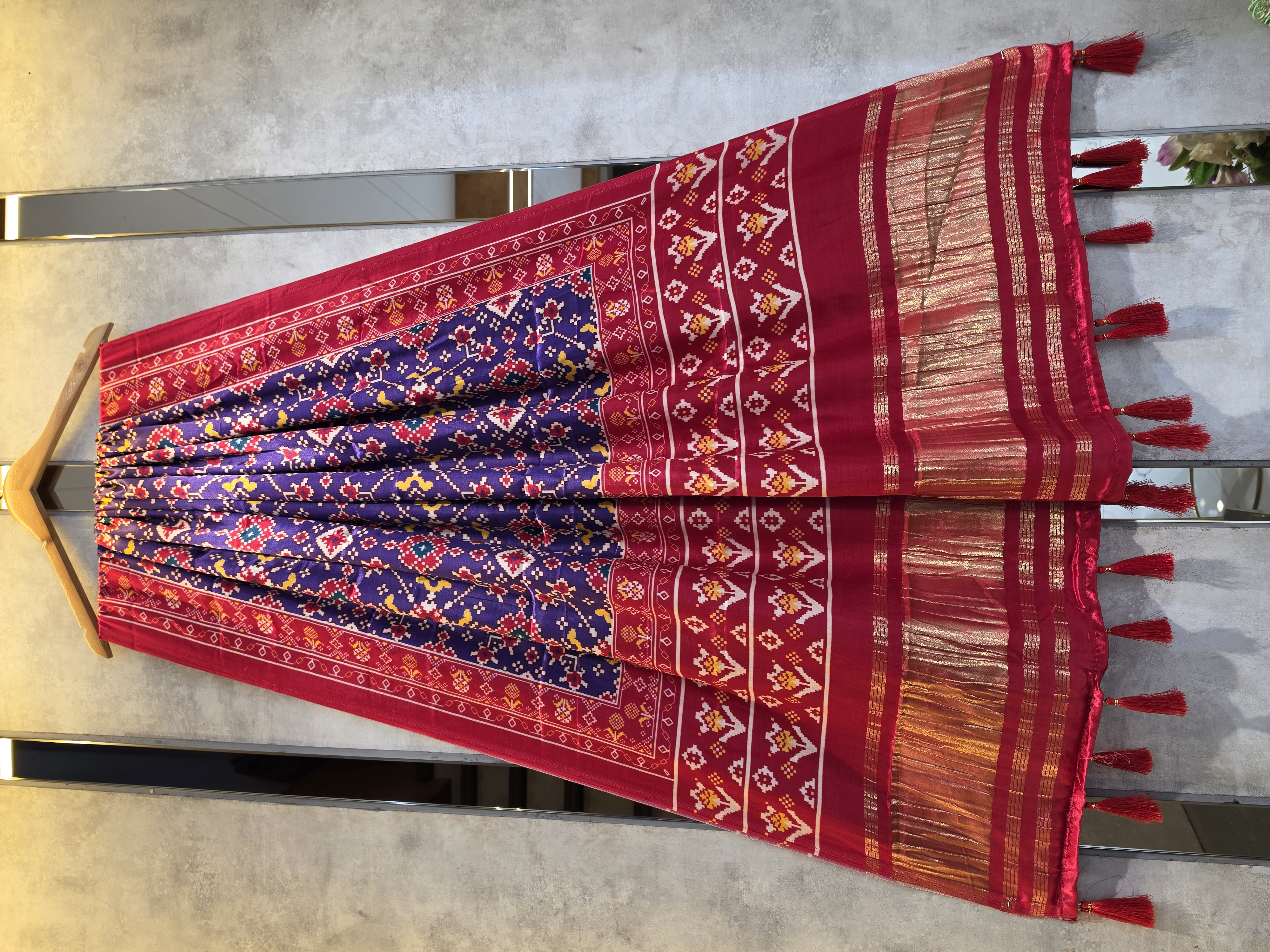 Gaji Silk Lagdi Patta GSL039